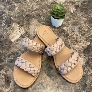 A New Day Sandals Tan Size 7.5